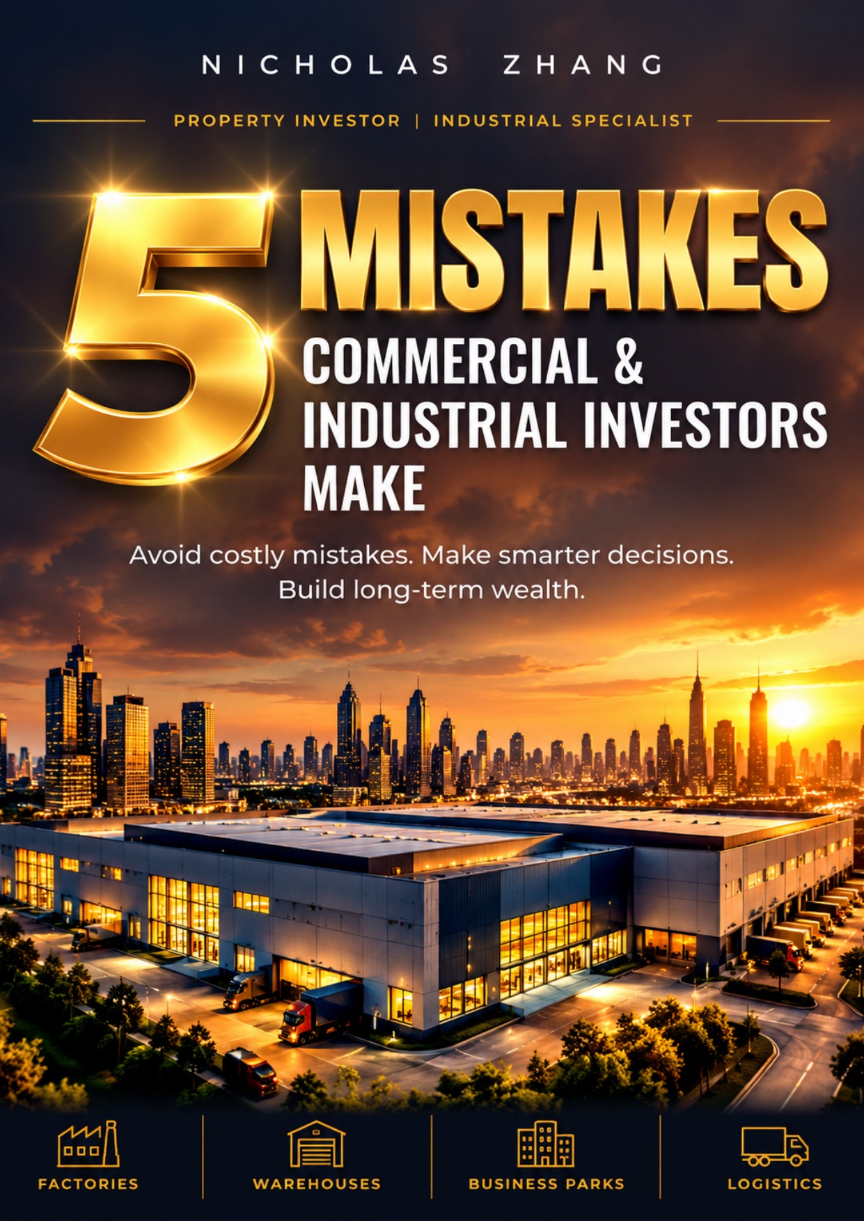 Cover of the ebook 5 Mistakes Commercial and Industrial Investors Make by Nicholas Zhang